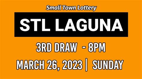 stl laguna result today 8pm 3rd draw live